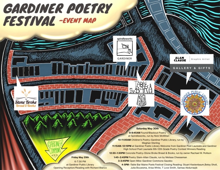 poetry festival map